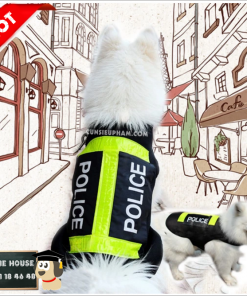 Junie House chuyên cung cấp trang phục cosplay cho chó mèo như áo Adidog có mũ, hiệp sĩ cao bồi, trang phục Superman, Cướp biển, áo police dog cho chó lớn... Hotline 0901 18 46 48