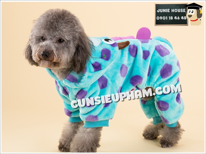 Junie House chuyên cung cấp quần áo cho chó, quần áo chó mèo, đồ chơi cho chó mèo, phụ kiện cho chó mèo, áo cosplay khủng long cho chó mèo... Hotline 0901 18 46 48