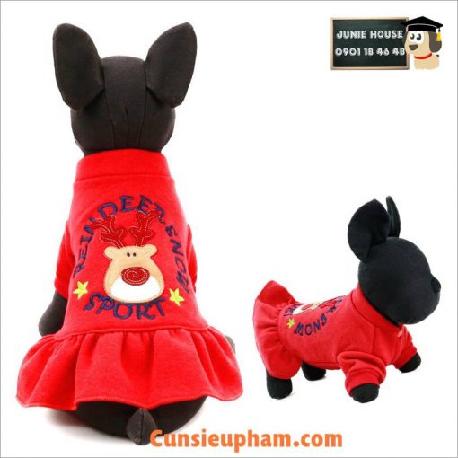 Junie House chuyên cung cấp các loại quần áo phụ kiện cho chó mèo như: đồ tết cho chó mèo, đồ Halloween cho chó mèo, đồ Noel cho chó mèo. váy ... Hotline 0901184648
