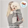 ÁO LEN CARDIGAN HÀNG HIỆU T.B XÁM CHO CHÓ MÈO